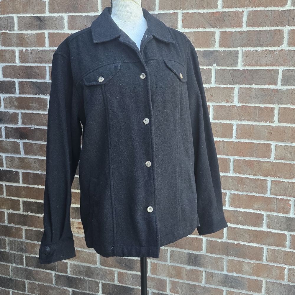 Vintage  2000s  Y2K Columbia Wool Jacket